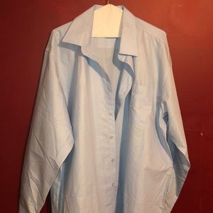 Blue dress shirt